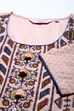 Blue Cotton Straight Printed Kurta image number 1