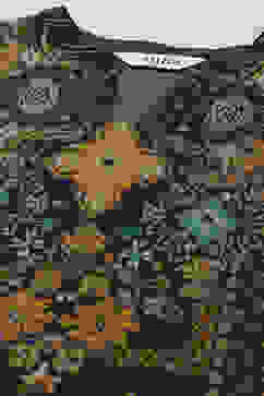 Green Cotton Blend Straight Yarndyed 2 Piece Set image number 1