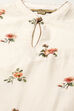 Cream Cotton Blend Straight Kurta Suit Set image number 1