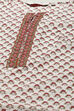 Off White Cambric Straight Kurta Palazzo Suit Set image number 1
