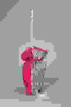 Fuchsia Fabric Potli Bag image number 4