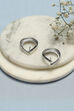 White Brass Earrings image number 2