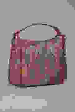 Tan PU Hobo Bag image number 3