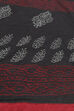 Red Flex Machine Embroidered Unstitched Suit Set image number 4