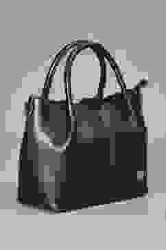 Gun Metal PU Handbag image number 3