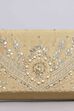 Gold Polycotton Clutch image number 1