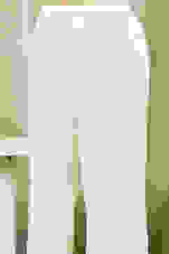 Off-White Cotton Schiffli Anarkali Suit Set image number 2