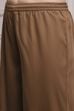 Brown Cotton Anarkali Yarndyed Suit Set image number 2