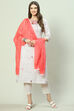 Brown Cotton Unstitched Suit Set image number 0
