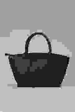 Black PU Handbag image number 2