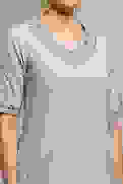 Light Green Cotton Dyed Straight Suit Set image number 1