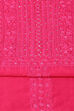 Pink Art Silk Embroidered Unstitched Suit Set image number 1