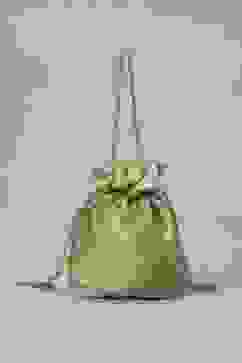 Dark Gold Fabric Potli Bag image number 2