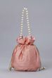 Pink Fabric Potli Bag image number 2
