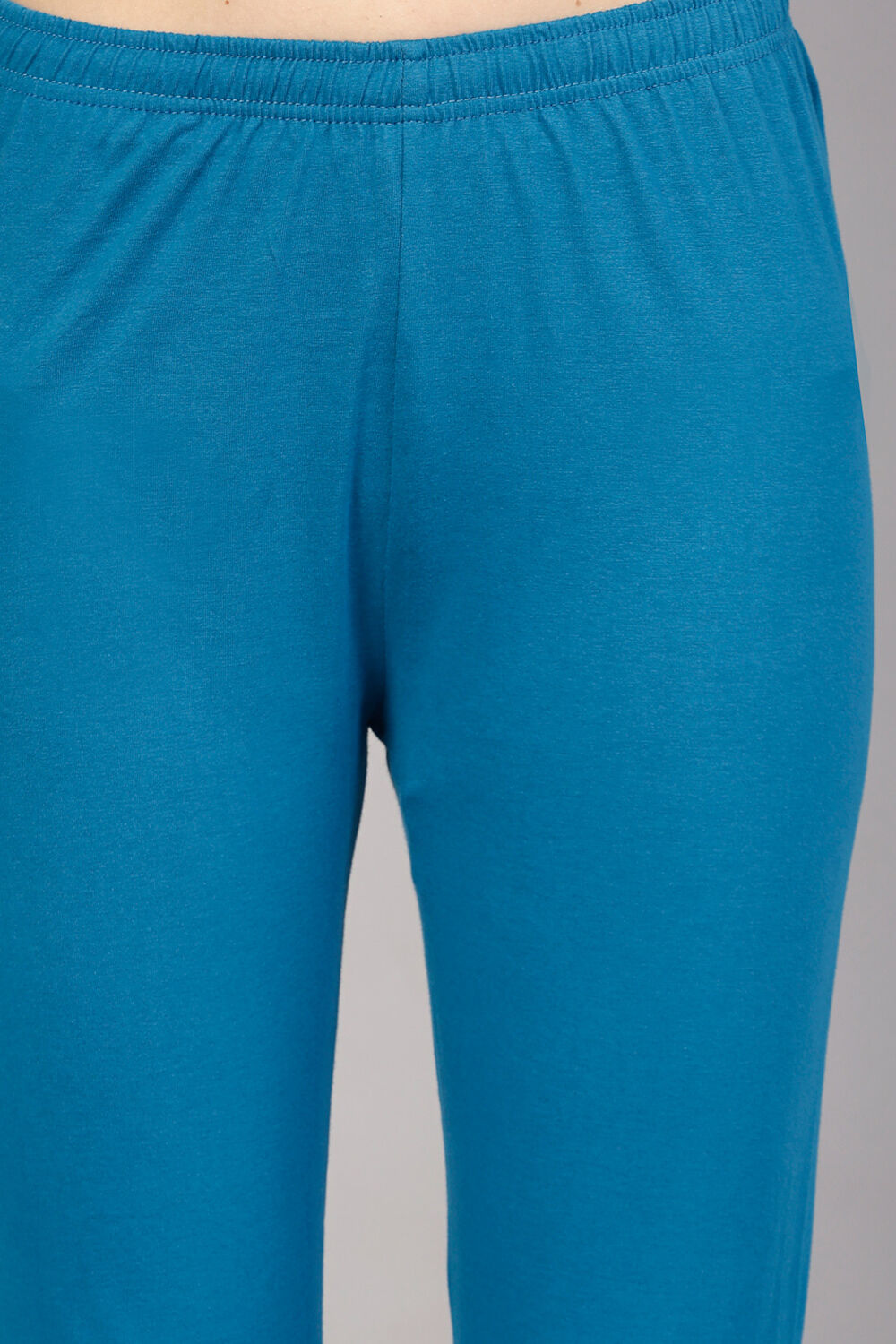 Off-White Cotton Floral Anarkali & Churidar Suit Set image number 2