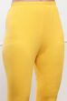 Camel Cotton Blend Solid Churidar image number 1