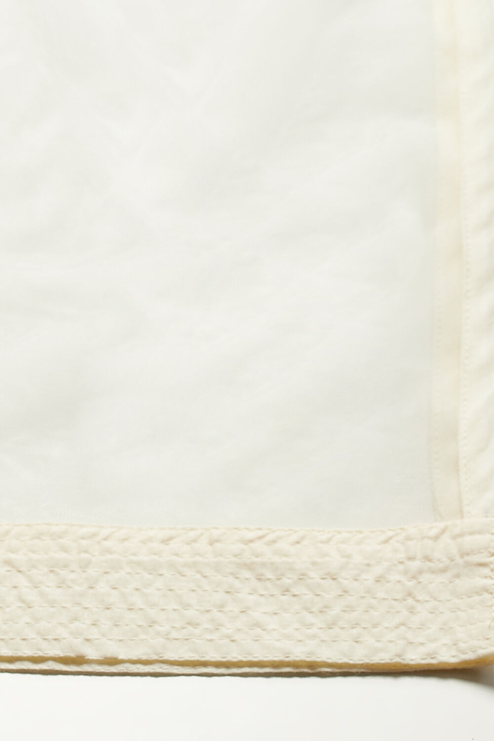 Off White Cotton Straight Printed Suit Set image number 2