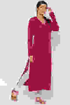 Fuchsia Acro Woolen Kurta image number 3