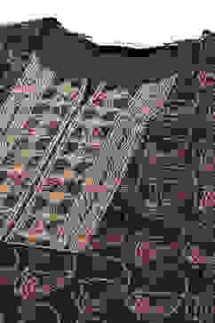 Indigo Cotton Straight Kurta Palazzo Suit Set image number 1