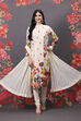 Rohit Bal Off White Cotton Silk Straight Printed Suit Set