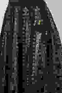 Black Art Silk Skirt image number 1