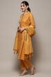 Pink Cotton Blend Unstitched Suit set image number 5