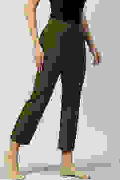 Olive Relaxed Pants image number 3