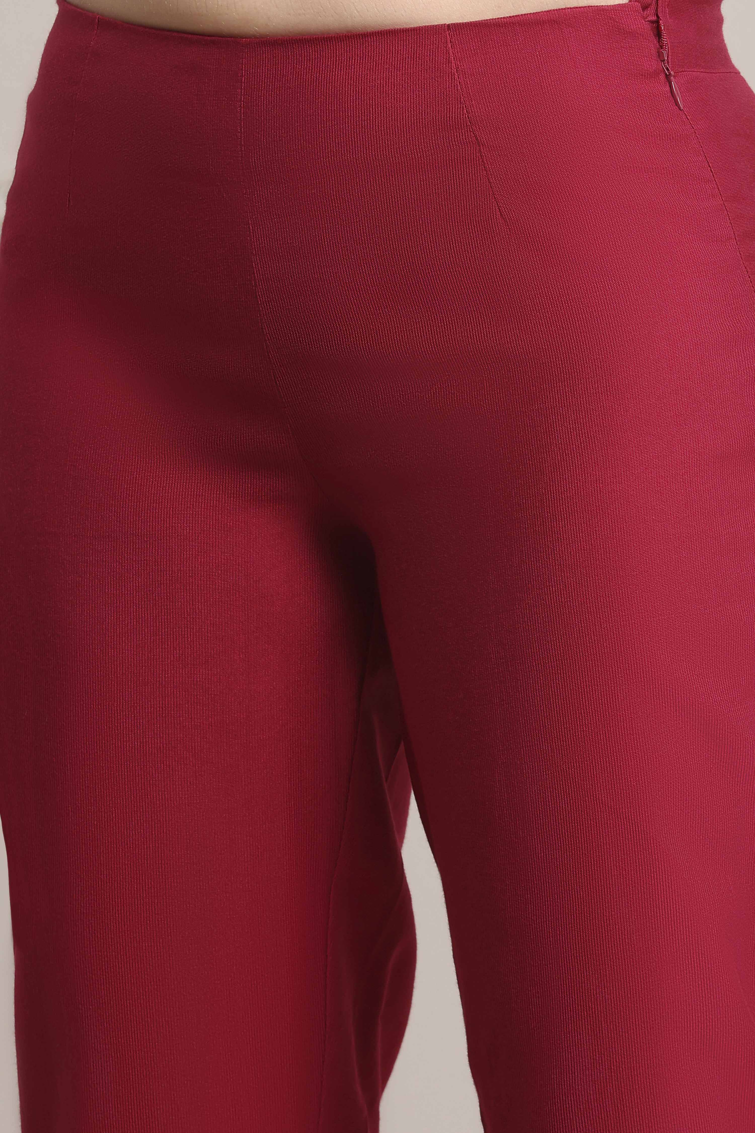 Mustard Viscose Rayon Straight Kurta Pants Set image number 2