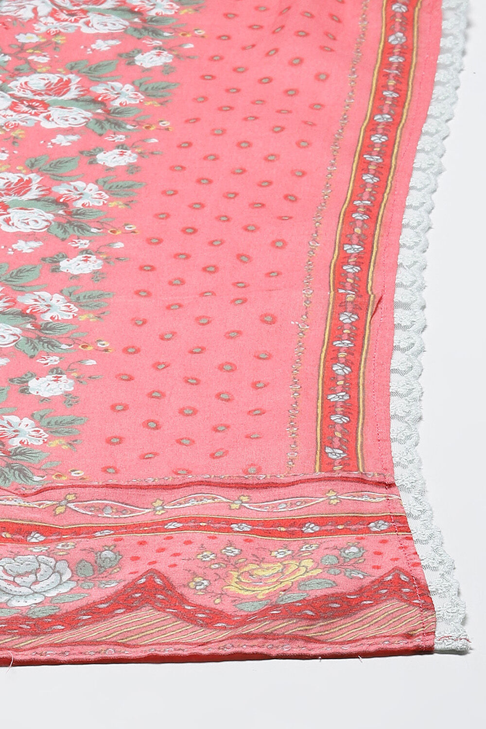 Pista Green Relaxed Kurta Garara Suit Set image number 3