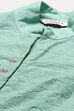 Turquoise Cotton Anarkali Solid Kurta Churidar Suit Set image number 1