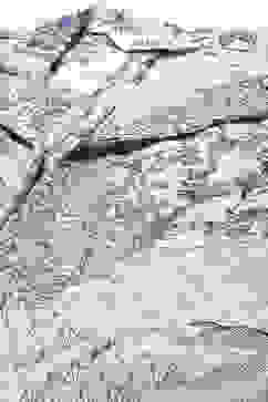 Marble White Rayon Printed Jacket image number 1