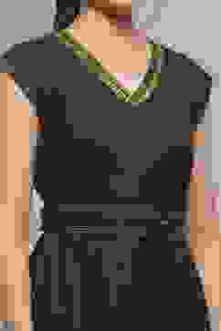 Olive Green Cotton Straight Solid Jumpsuit image number 1