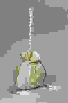 Peach Fabric Potli Bag image number 3