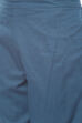 Blue Cotton Blend Hand Embroidered Unstitched Suit Set image number 3