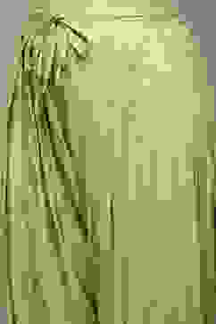 Green Cotton Blend A-Line Kurta Salwar Suit Set image number 2