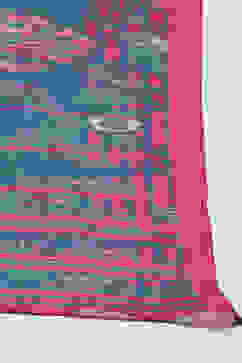 Blue Cotton Straight Kurta Palazzo Suit Set image number 2