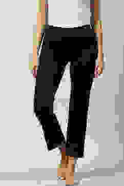 Black Relaxed Pants image number 0