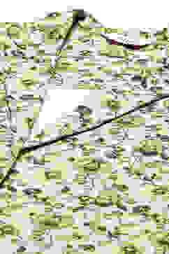 Mud Ochre LIVA Printed Kurta with Jacket image number 2