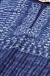 Indigo LIVA Straight Printed Kurta image number 1