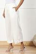 Navy Rayon Palazzo Pants image number 2
