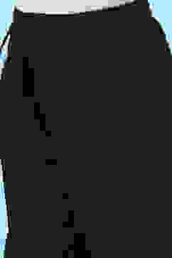 Black Cotton Solid Pant image number 1