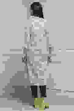 Cream Cotton Kurta image number 3