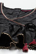 Plum Art Silk Flared Lehenga image number 1