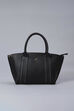 Black PU Handbag image number 1