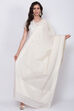 White Poly Cotton Yarndyed Dupatta image number 0