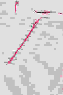 Pink Art Silk Straight Printed Kurta image number 1