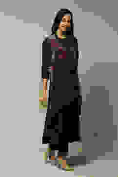 Black Acrylic Straight 2 Piece Set image number 5