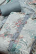 Grey Cotton Printed Unstitched Suit Set image number 1