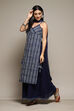 Indigo Cotton Printed Kurta & Palazzo Suit Set image number 5