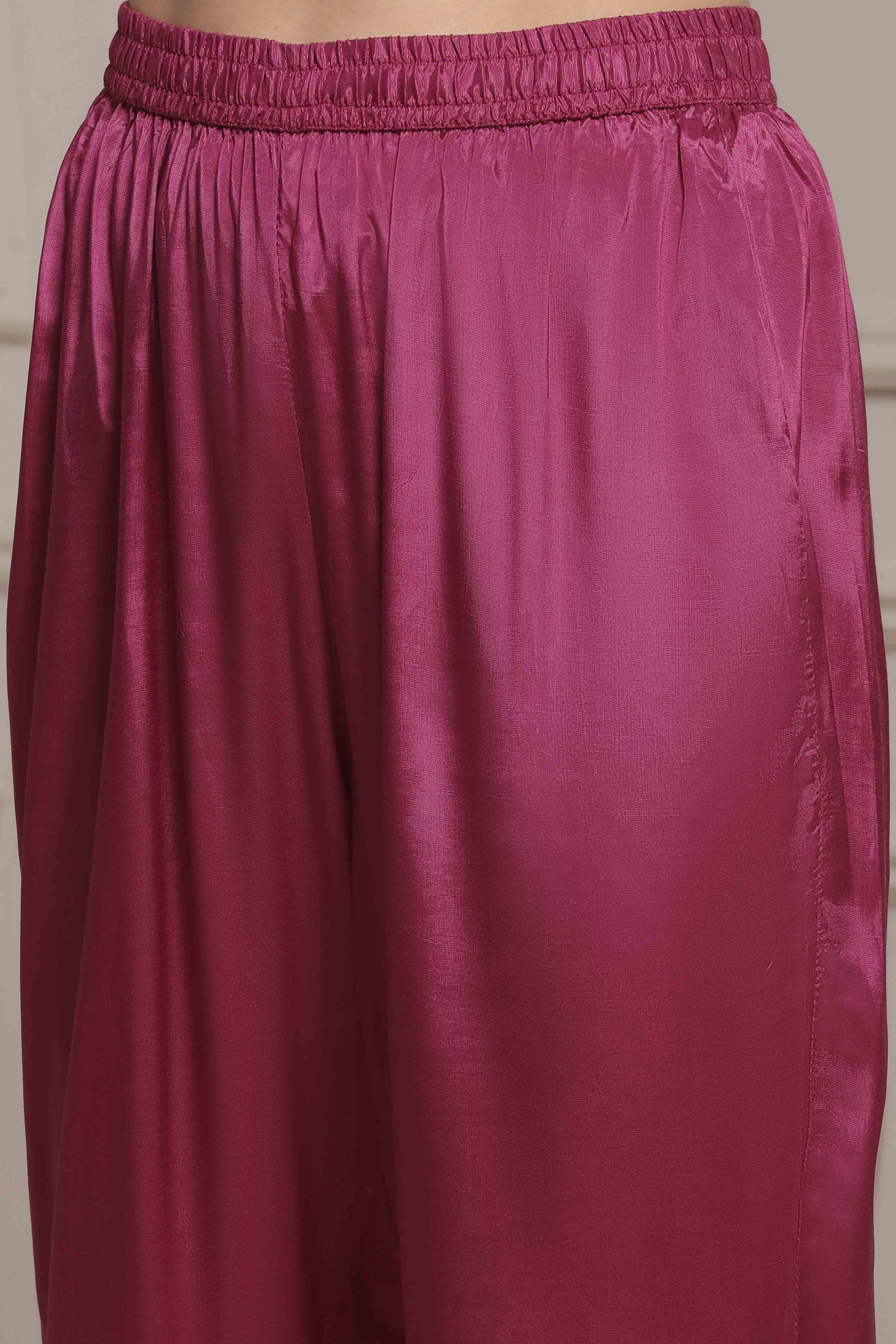 Lime Cotton Blend Printed Straight Suit Set image number 2